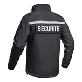 Veste softshell SÉCU - ONE HV - TAPE SÉCURITÉ A10 Equipment - Noir - Welkit.com