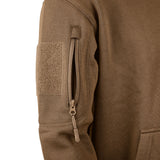 Sweat à glissière Ares French Army polycoton 350 g/m² brodé dos et drapeau manche