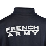 Sweat à glissière Ares French Army polycoton 350 g/m² brodé dos et drapeau manche