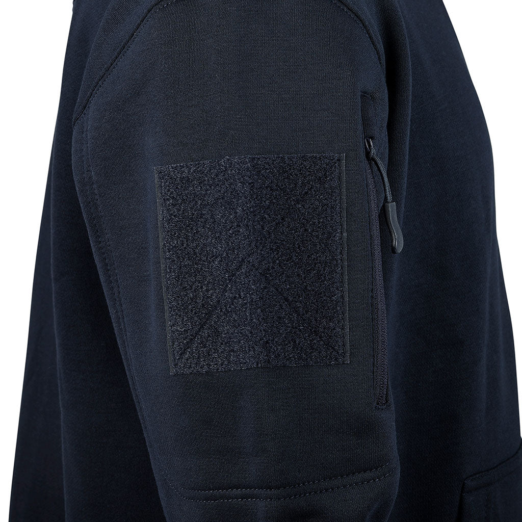 Sweat à glissière Ares French Army polycoton 350 g/m² brodé dos et drapeau manche