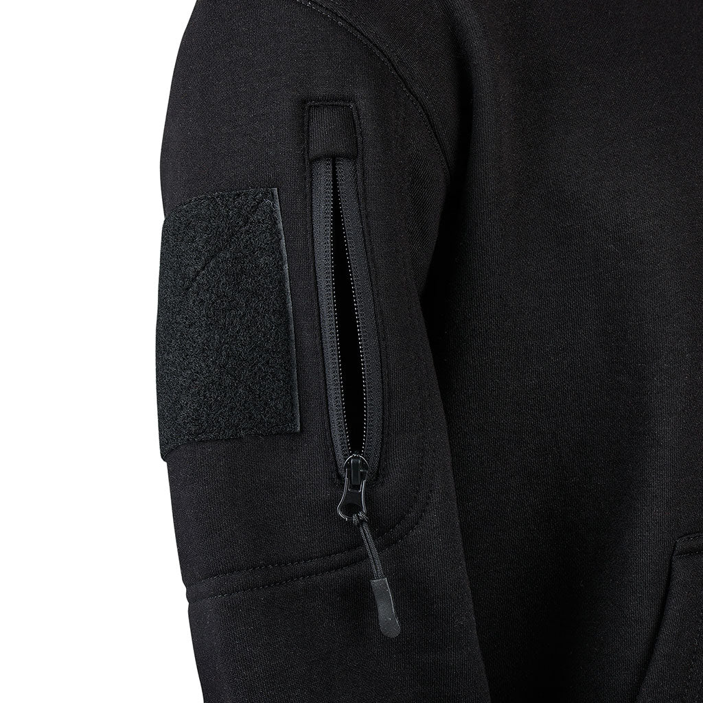 Sweat à glissière Ares French Forces polycoton 350 g/m² broderie dorsale et drapeau