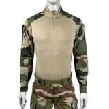 Chemise de combat UBAS Vigilant manches miniripstop polycoton 50/50 et coudes renforcés