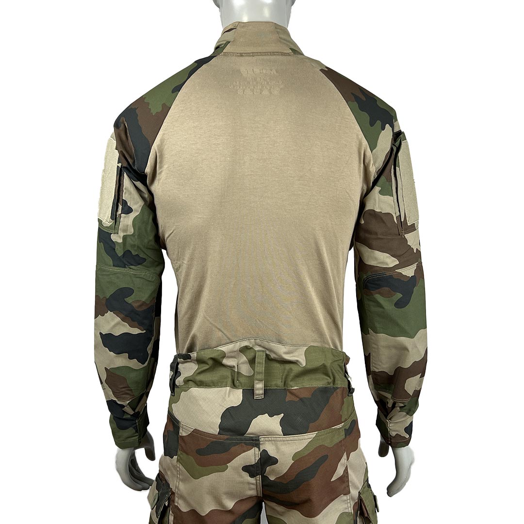Chemise de combat UBAS Strong Vigilant torse coton extensible manches miniripstop polycoton