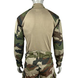 Chemise de combat UBAS Vigilant manches miniripstop polycoton 50/50 et coudes renforcés