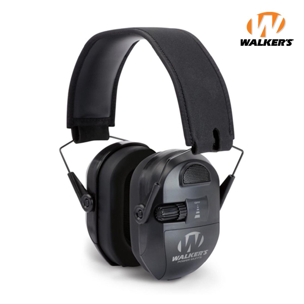 Casque anti-bruit électronique Walker's Ultimate Power Muff NRR 26 dB amplification 9x
