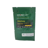 Pansement hémostatique vétérinaire WoundClot 8 x 20 cm pour plaies traumatiques animales