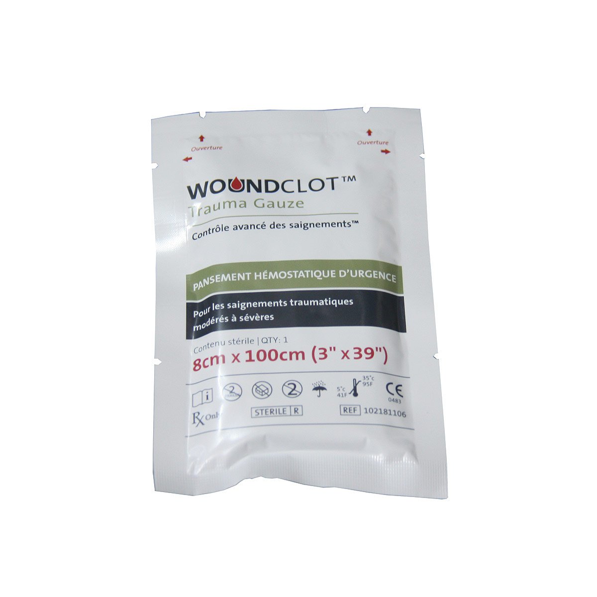 Kit de suture Ylea stérile blister quatre compartiments porte-aiguilles et ciseaux