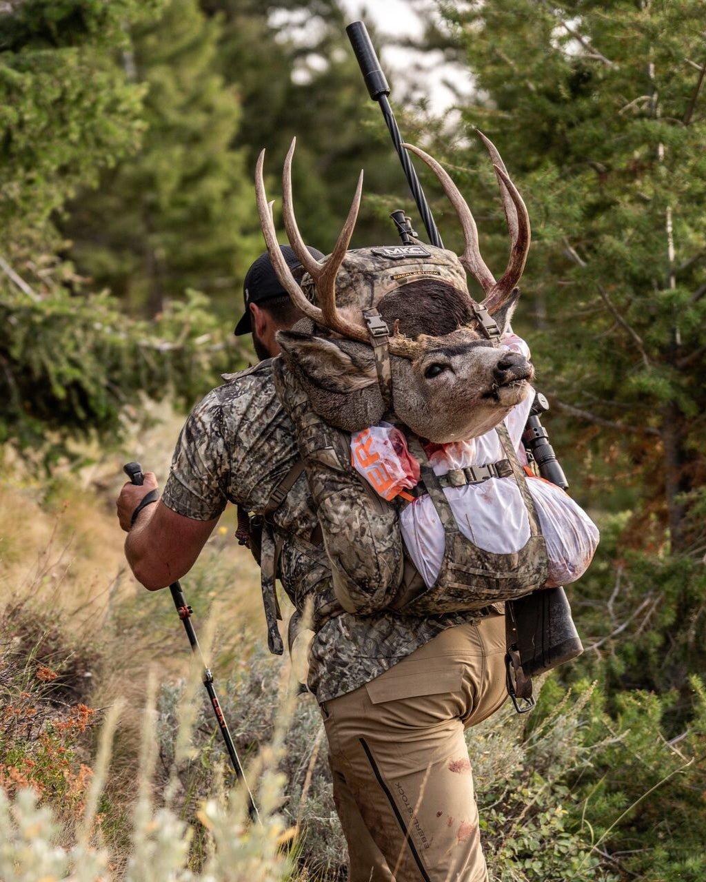 Sac à dos Eberlestock X2 40 L à armature Intex intégrée et sangles MOLLE
